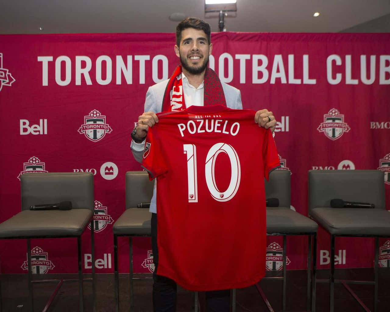 Alejandro Pozuelo With No. 10 Jersey Wallpaper