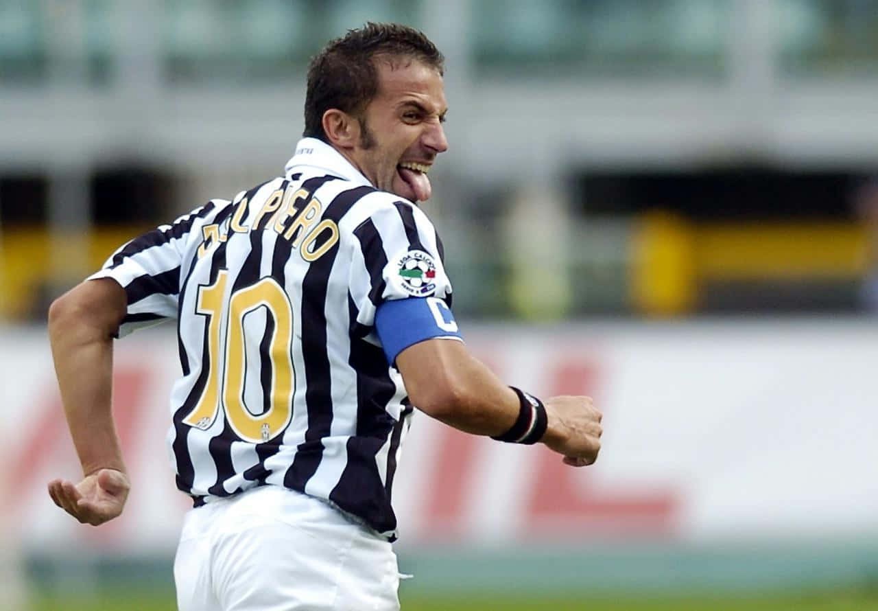 Alessandro Del Piero Legendary Soccer Player Wallpaper