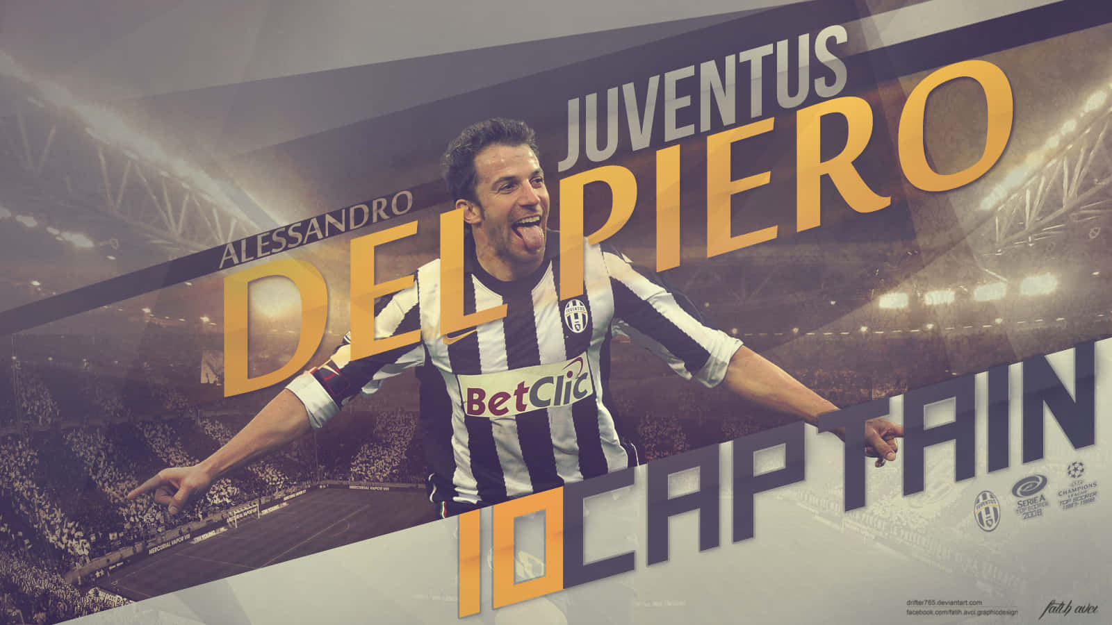 Alessandro Del Piero Poster Art Wallpaper