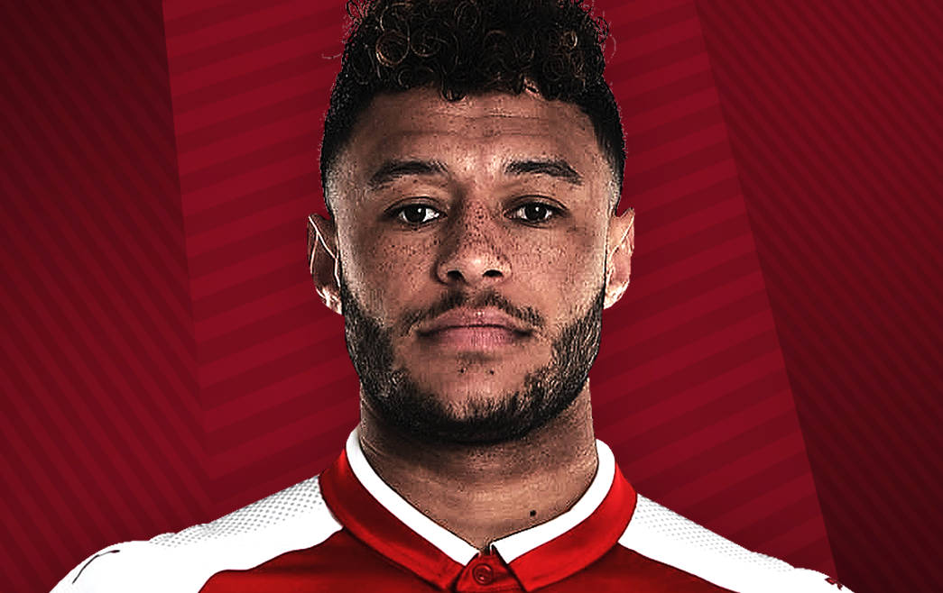 Alex Oxlade-chamberlain Red Background Wallpaper