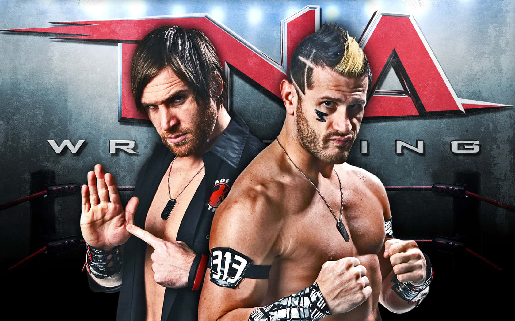 Alex Shelley And Chris Sabin The Motor City Machine Guns Wallpaper