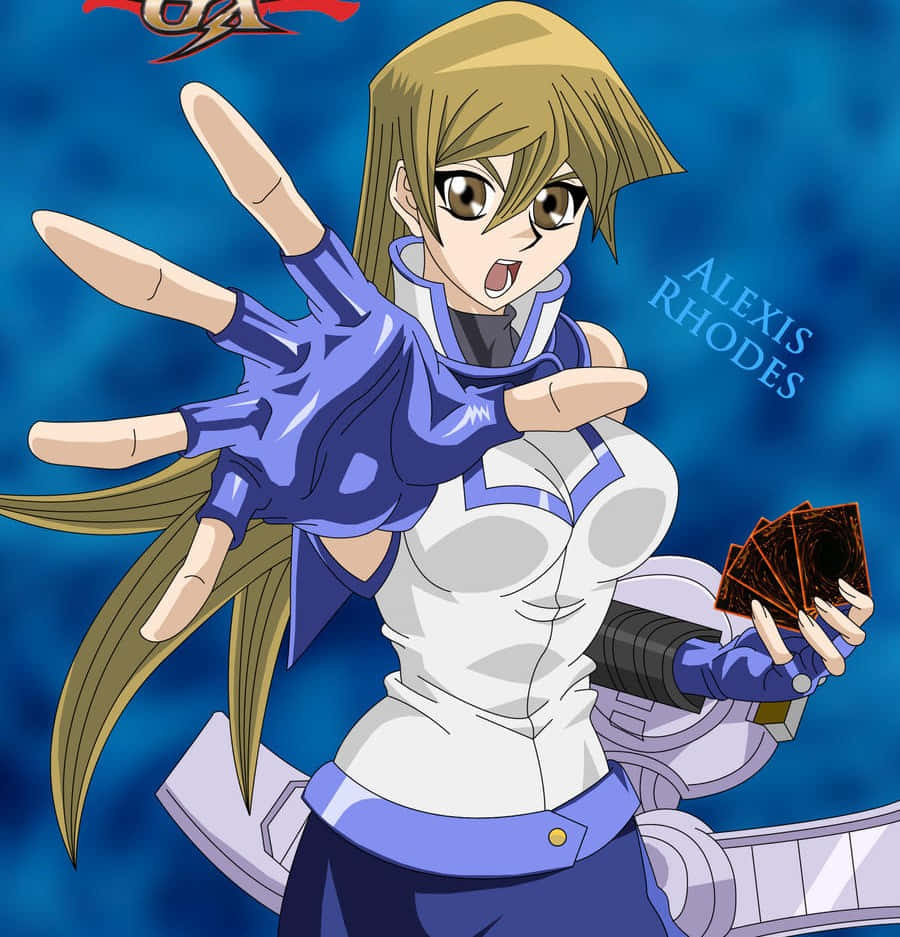 Alexis Rhodes - Confident Duelist Wallpaper