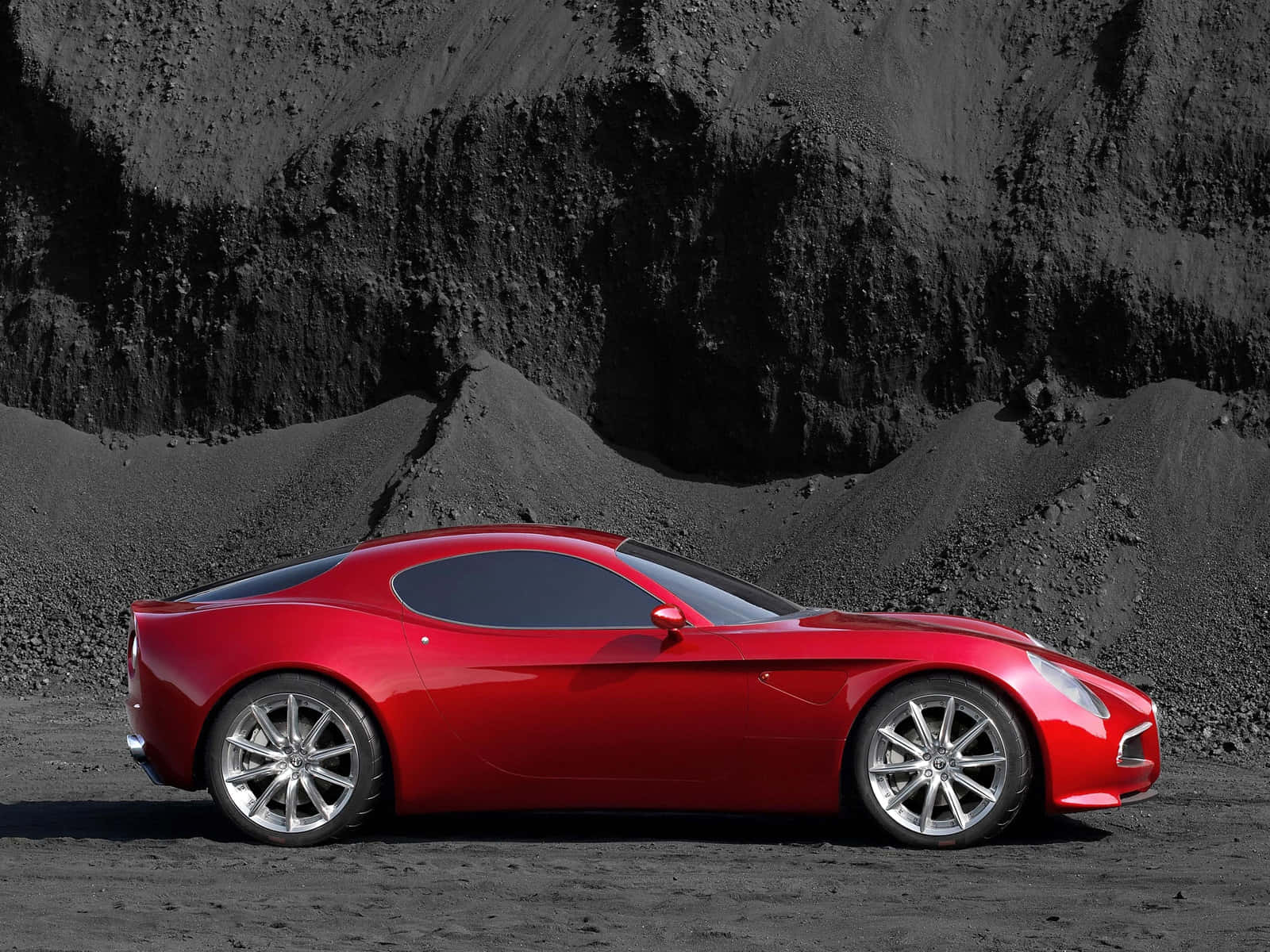 Alfa Romeo 8c Competizione - Beauty Meets Performance Wallpaper