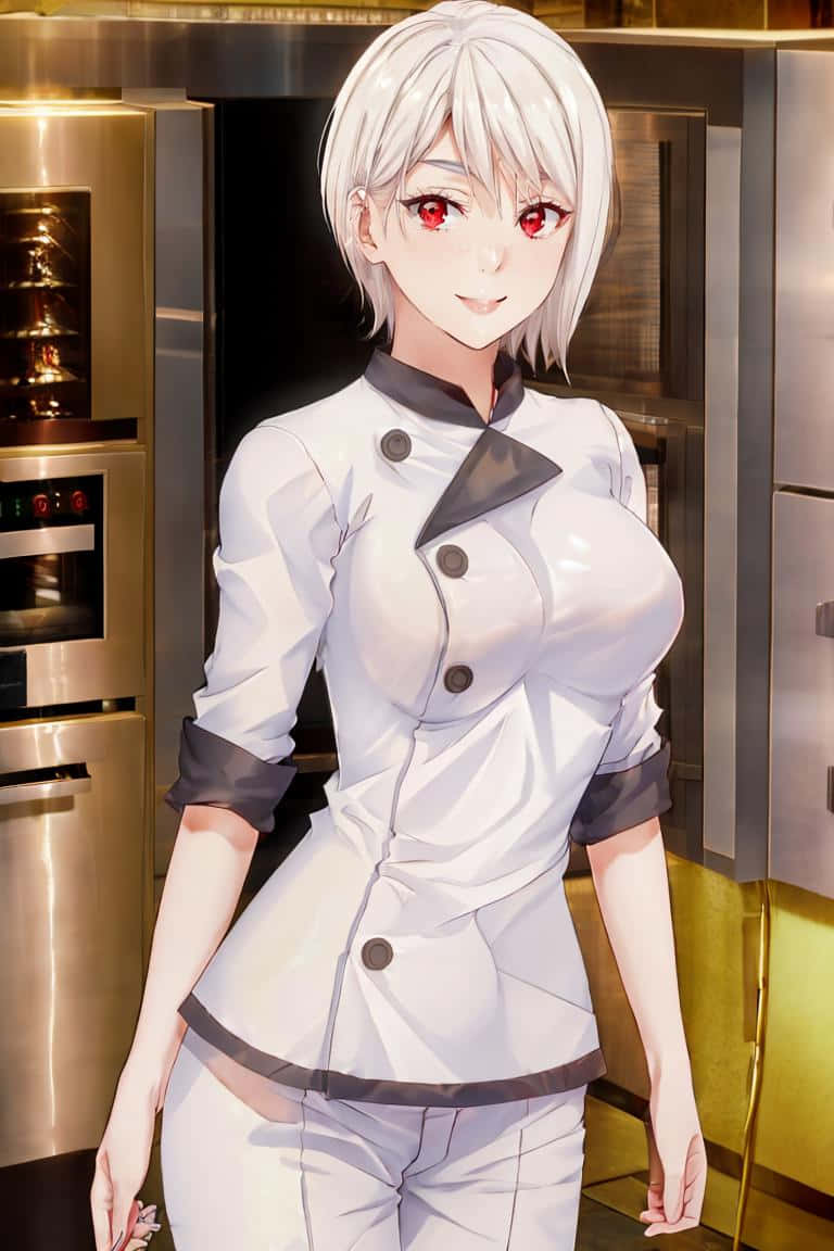 Alice Nakiri Chef Uniform Anime Character Wallpaper