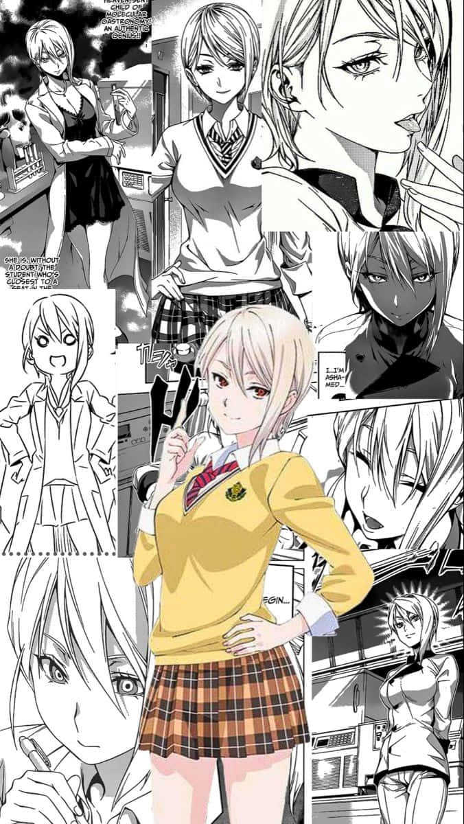 Alice Nakiri Manga Collage Wallpaper