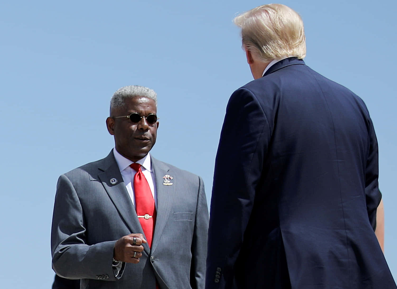 Allen West With Donald Trump Wallpaper