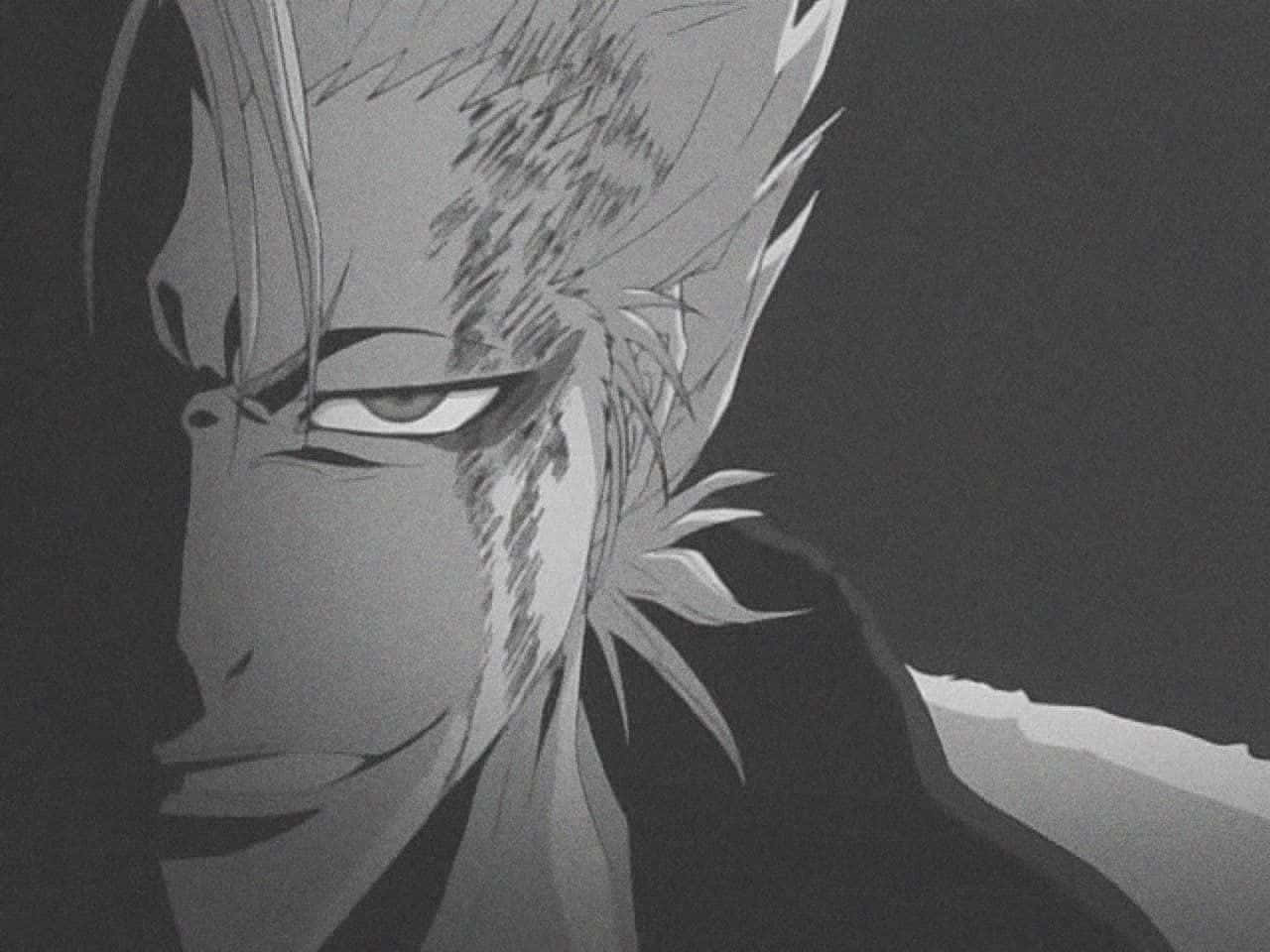 Alluring Portrait Of Anime Character Grimmjow Jaegerjaquez Wallpaper