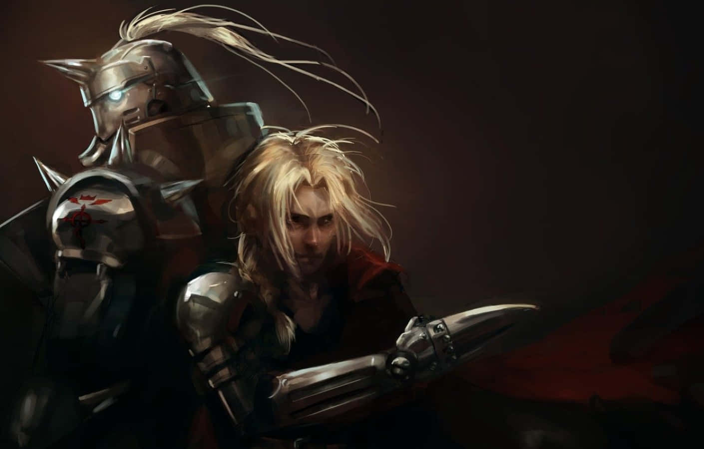 Alphonse Elric In Full Metal Armor Wallpaper