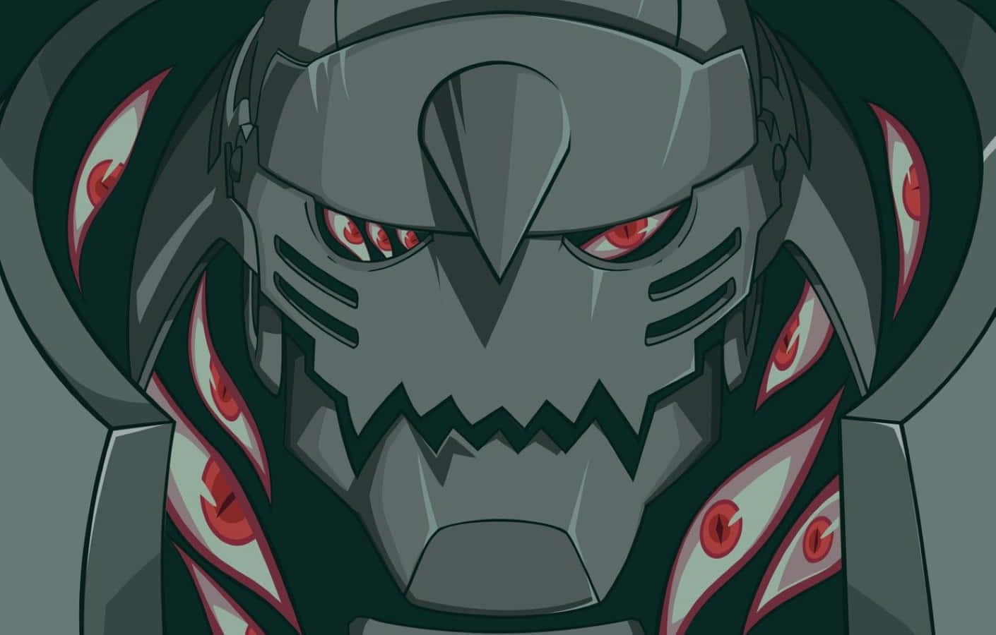 Alphonse Elric – Soul-bound Steel Suit Wallpaper