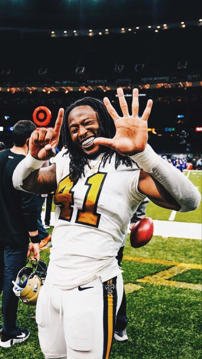 Alvin Kamara Six Fingers Wallpaper