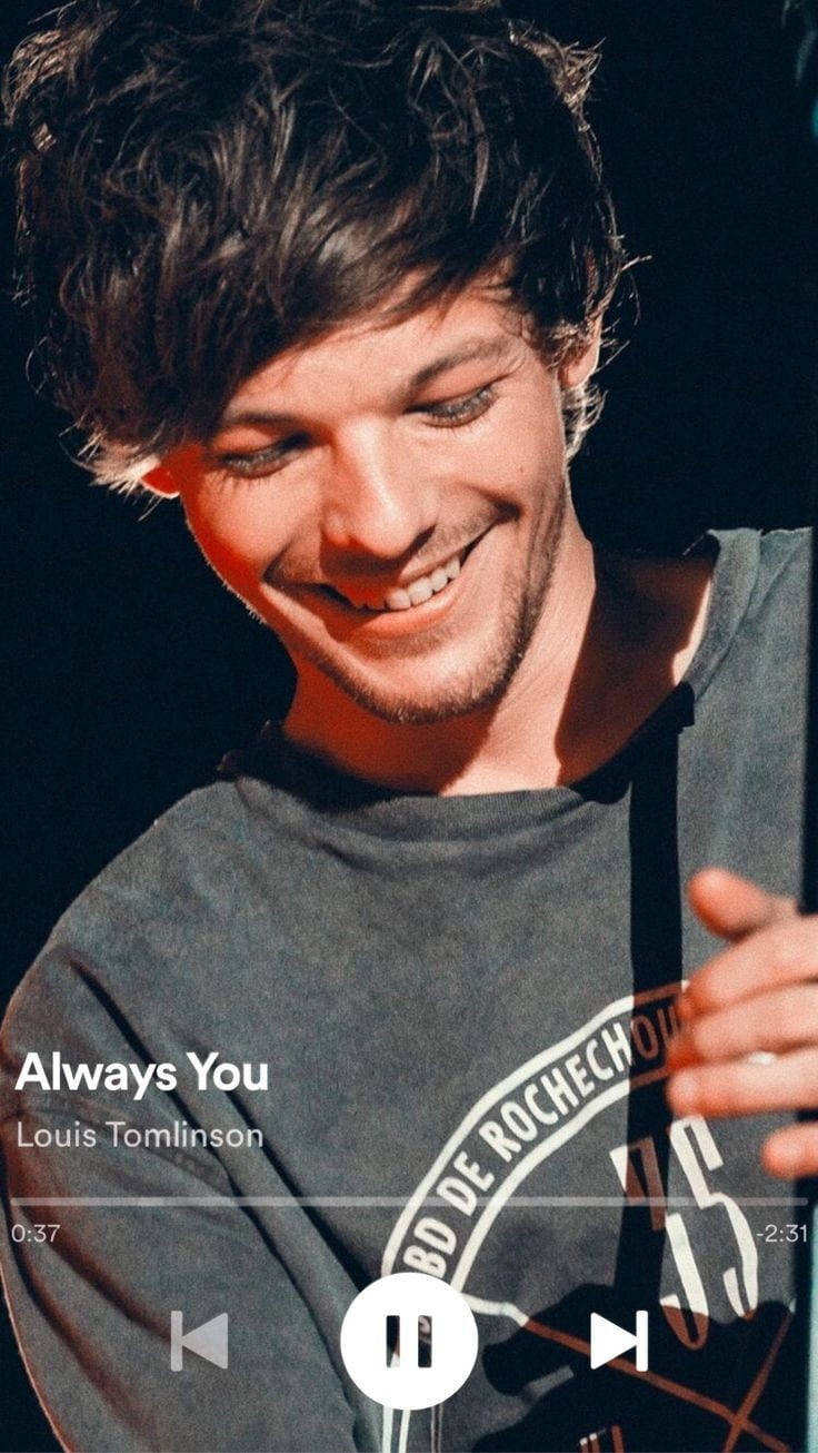 Always You Louis Tomlinson Phone Wallpaper