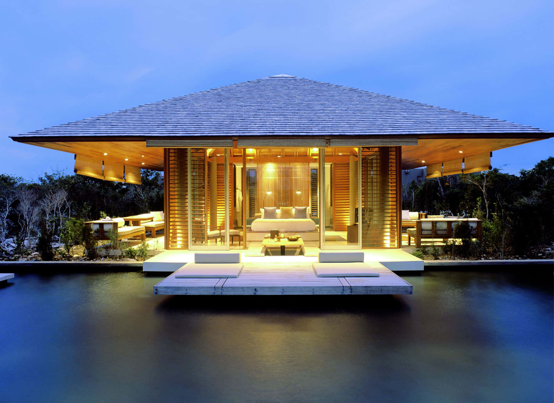 Amanyara Beach Resort Luxury House Wallpaper