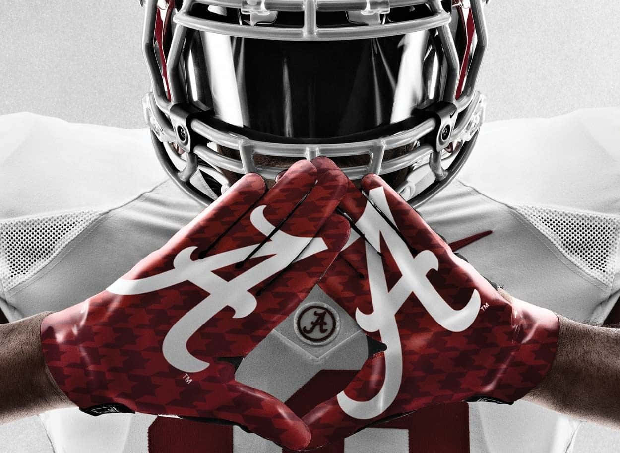 Amazing Alabama Football Team Official Logo Design Wallpaper