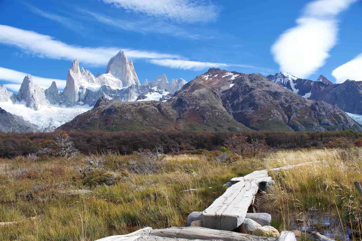 Amazing Scenery Of The Famous El Chalten Wallpaper