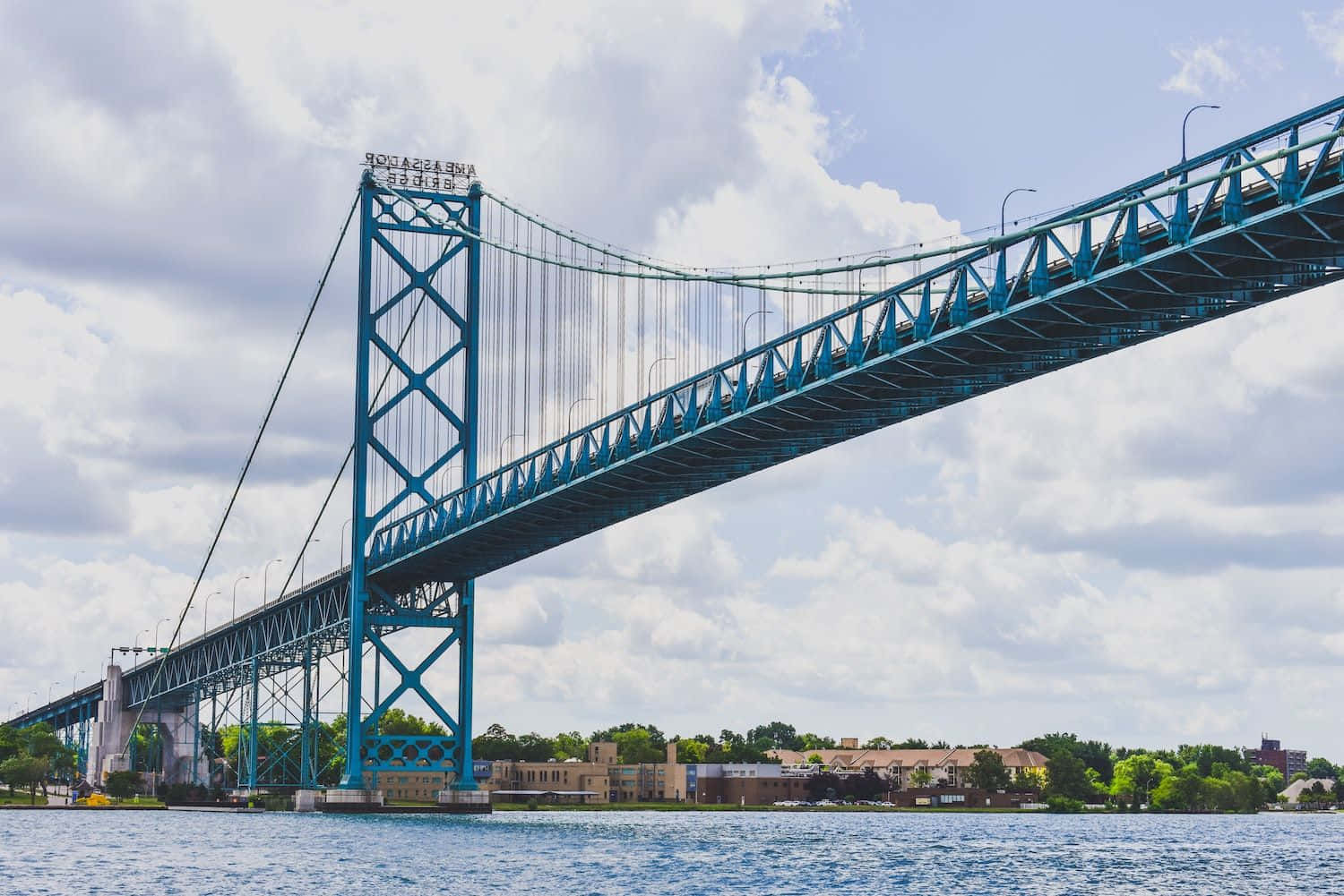 Ambassador Bridge Windsor Canada Wallpaper