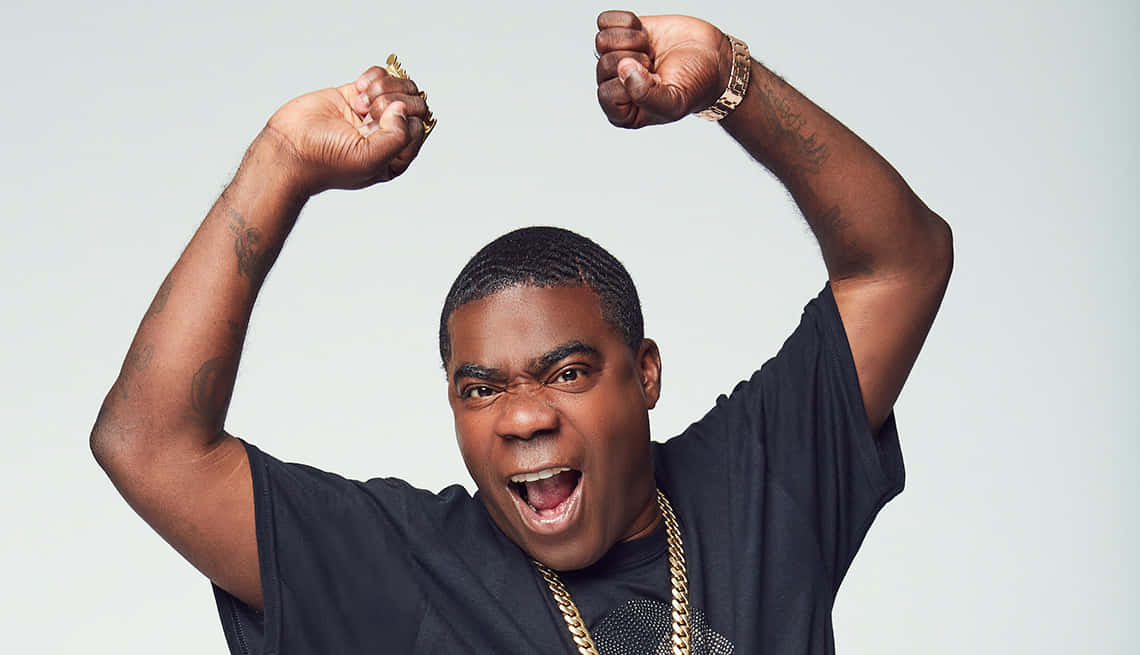 American Actor And Comedian Tracy Morgan Wallpaper