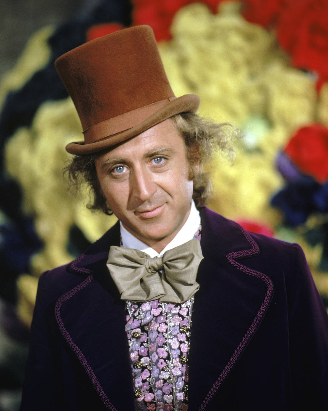 American Actor Gene Wilder 1971 Fantasy Movie Still Wallpaper