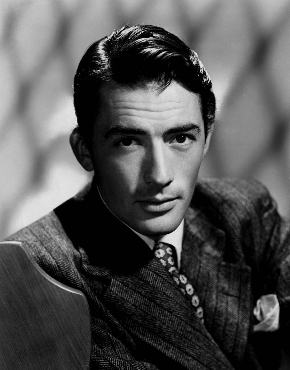 American Actor Gregory Peck Portrait Wallpaper