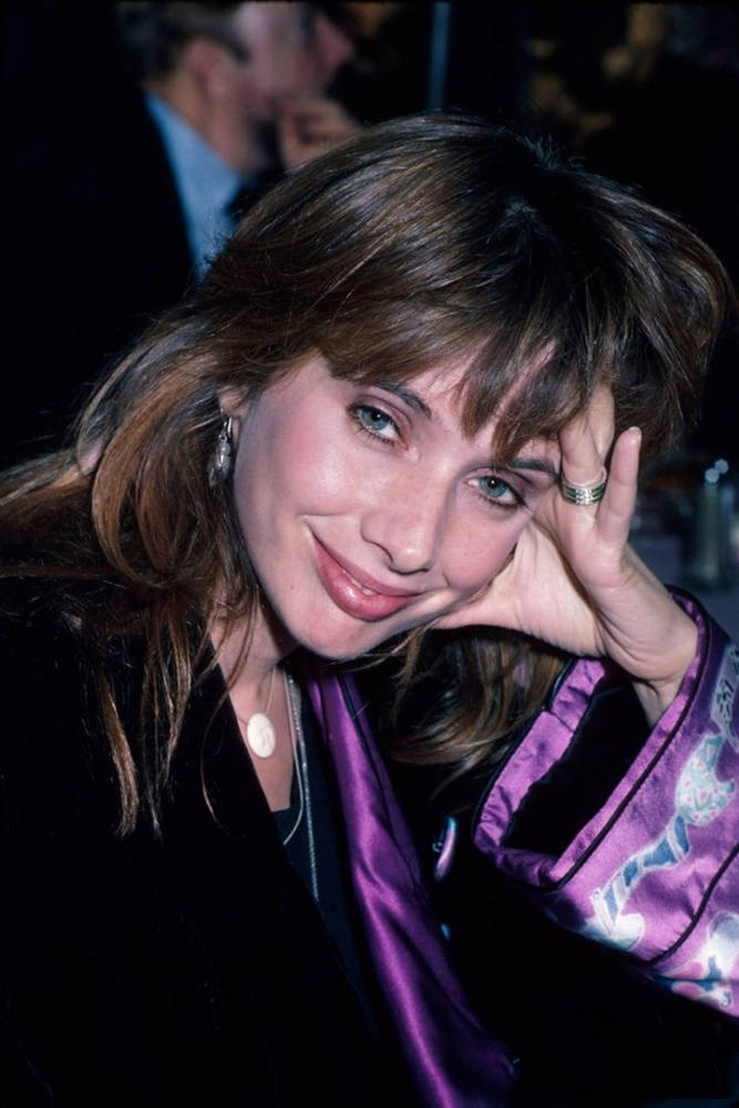 American Actress Rosanna Arquette In New York City Wallpaper