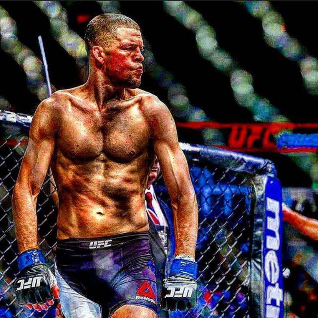 American Athlete Nate Diaz Ufc 196 Wallpaper