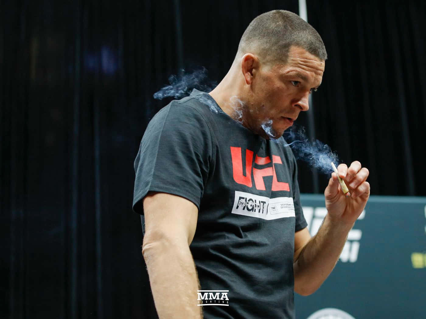 American Athlete Nate Diaz Ufc 241 Wallpaper