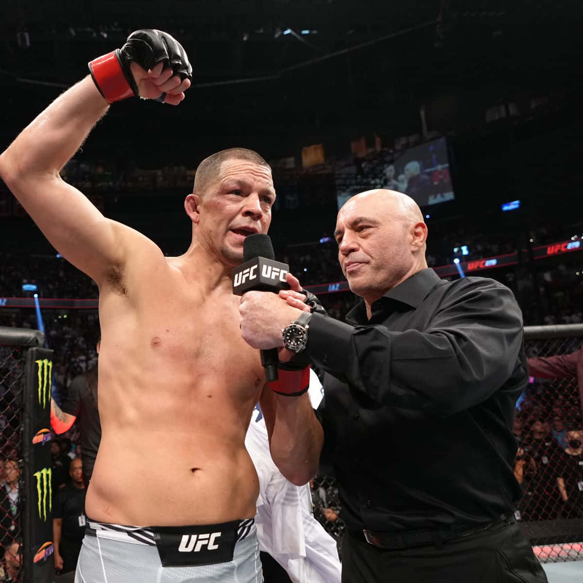 American Athlete Nate Diaz Ufc 279 Wallpaper