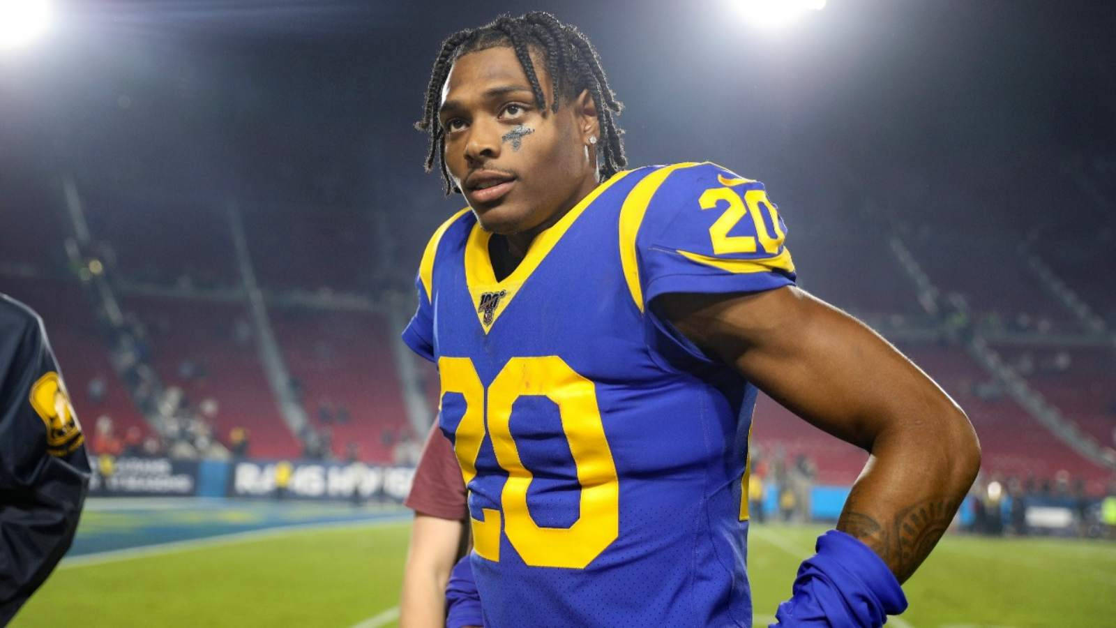 American Cornerback Jalen Ramsey Rams 2019 Wallpaper