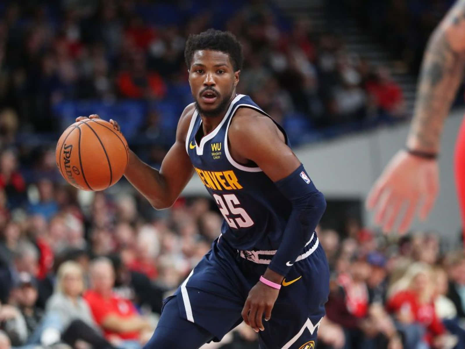 American Professional Basketball Player Malik Beasley Denver Nuggets 2019 Wallpaper