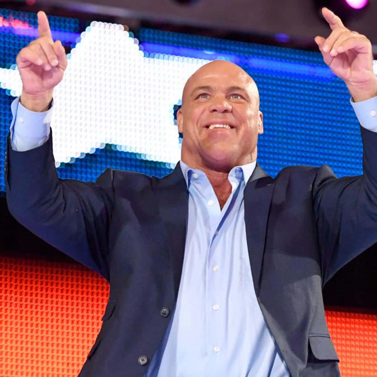 American Professional Wrestler Kurt Angle Return To Wwe Wallpaper