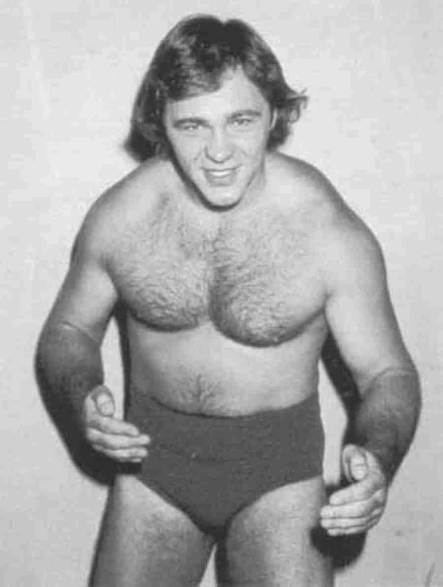 American Professional Wrestler Larry Zbyszko Grayscale Wallpaper