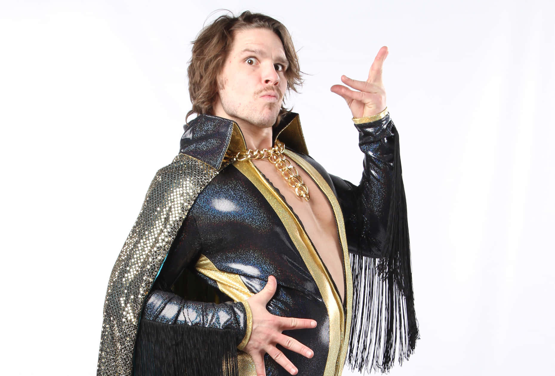 American Ring Of Honor Champion Dalton Castle Side Angle Shot Wallpaper