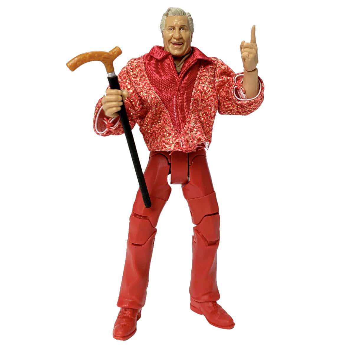 American Wrestler Freddie Blassie Action Figure Wallpaper