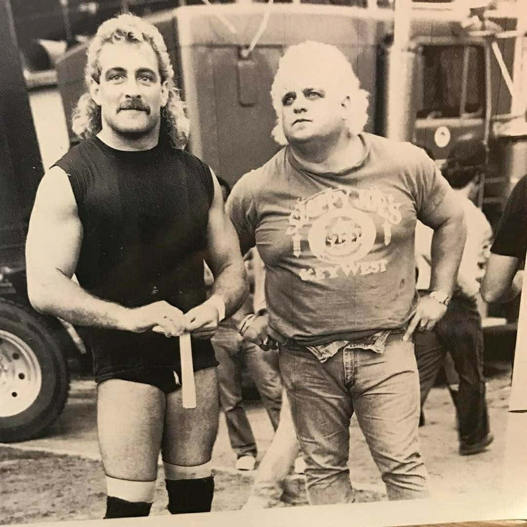 American Wrestler Magnum Ta And Dusty Rhodes Wallpaper