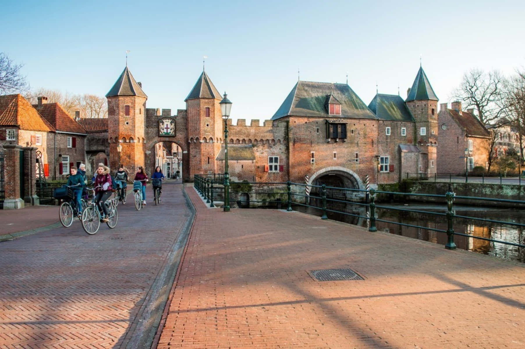 Amersfoort Koppelpoort Medieval Gate Wallpaper