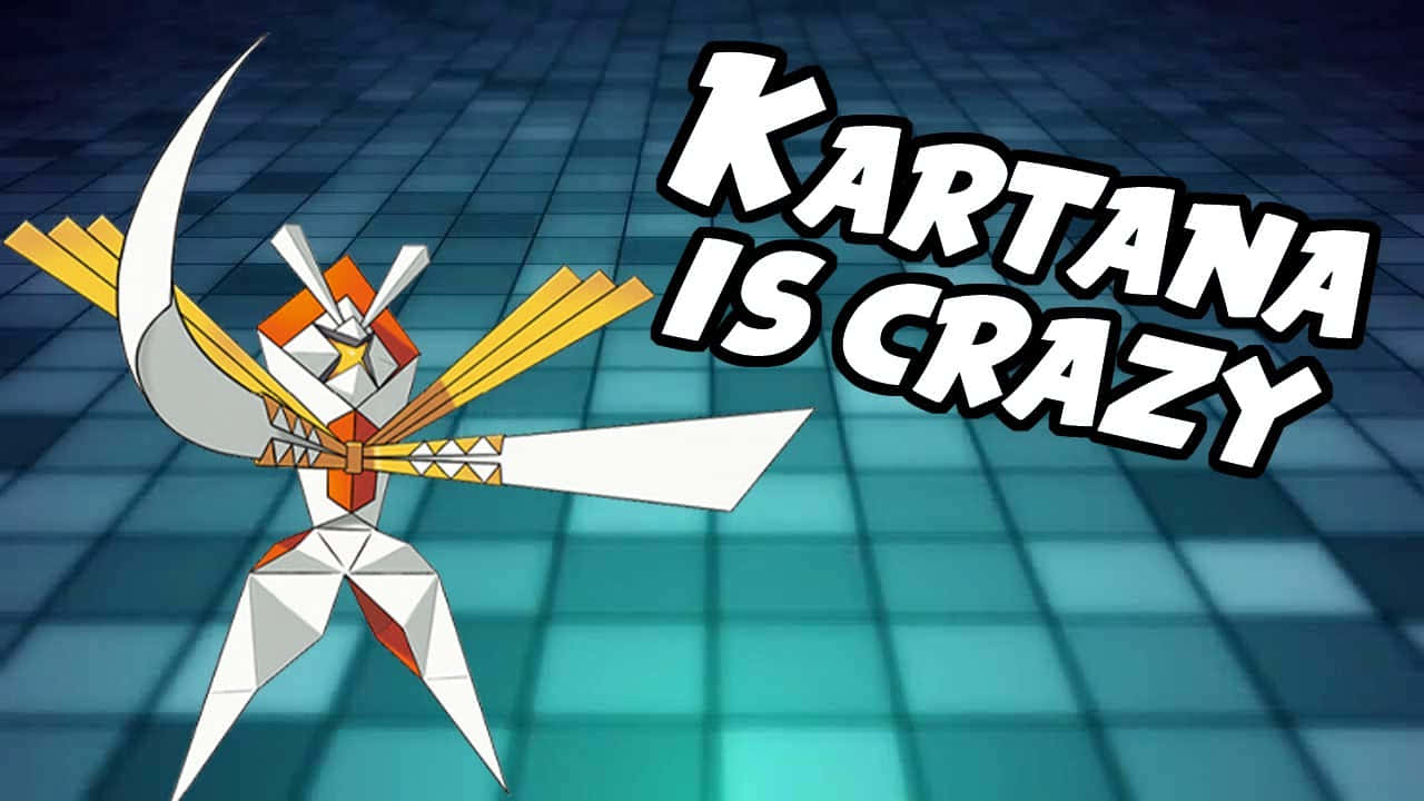 Amusing Kartana Is Crazy Illustration Wallpaper