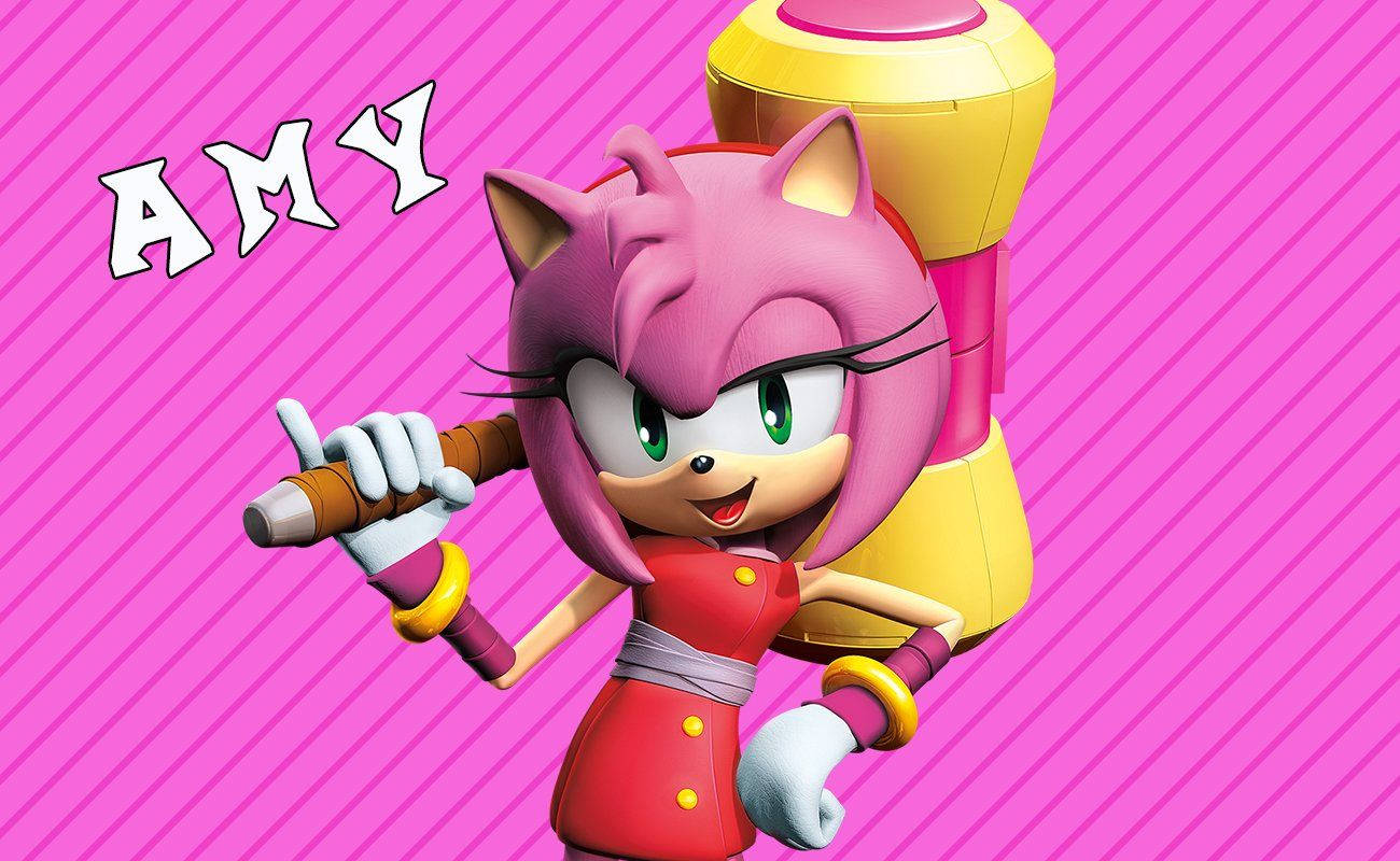 Amy Rose Sonic Boom Wallpaper