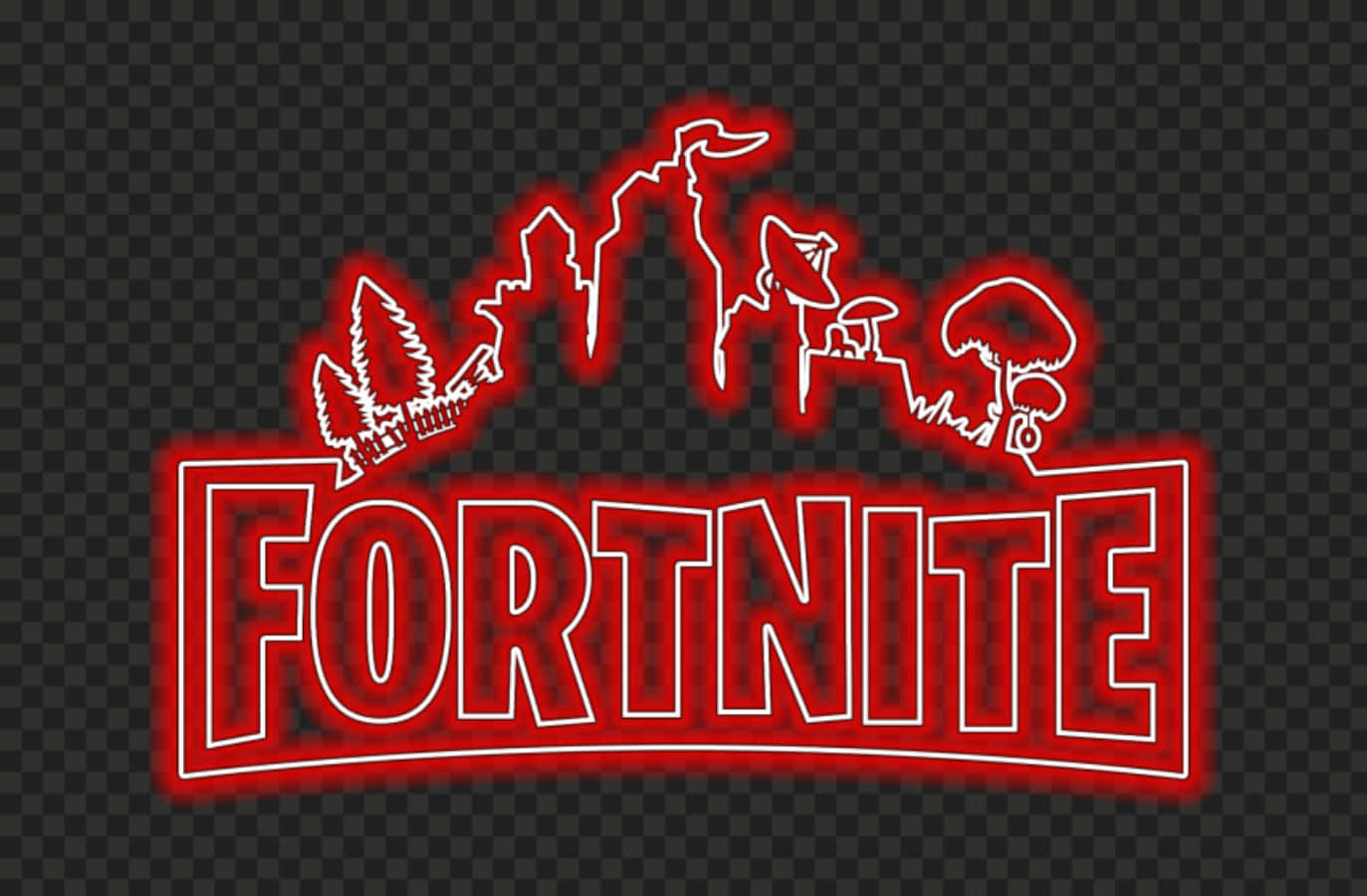 An Aesthetic Fortnite Logo Wallpaper Wallpaper