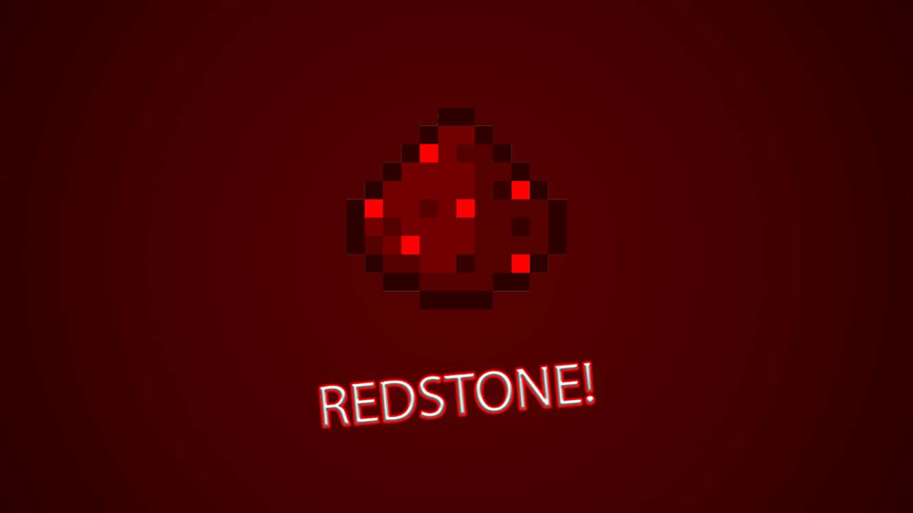 An Amazing Redstone Creation In The World Of Minecraft Wallpaper