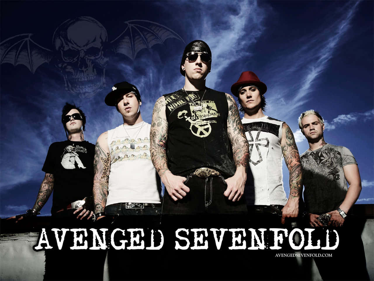 An Avenged Sevenfold Themed Iphone. Wallpaper