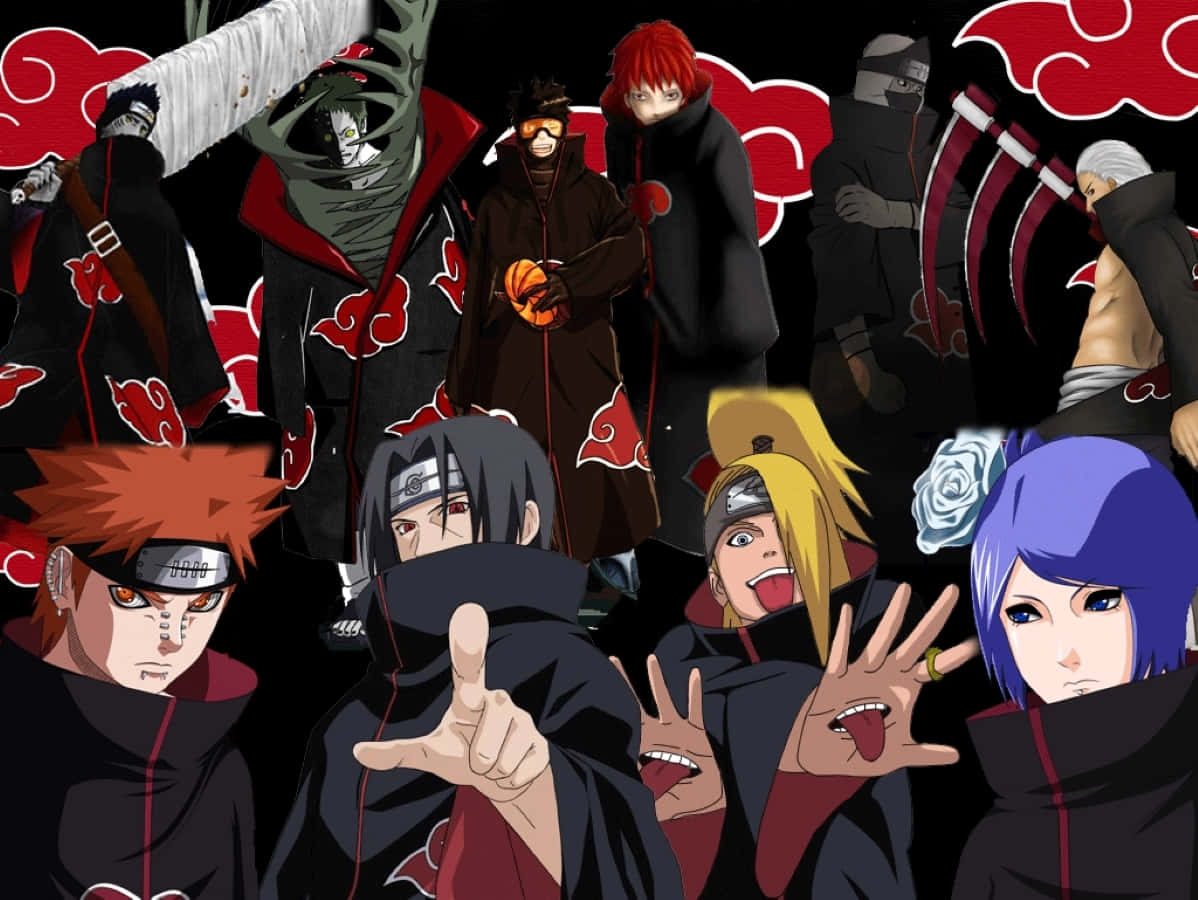 An Epic Battle Against The Members Of Akatsuki In Naruto Shippuden