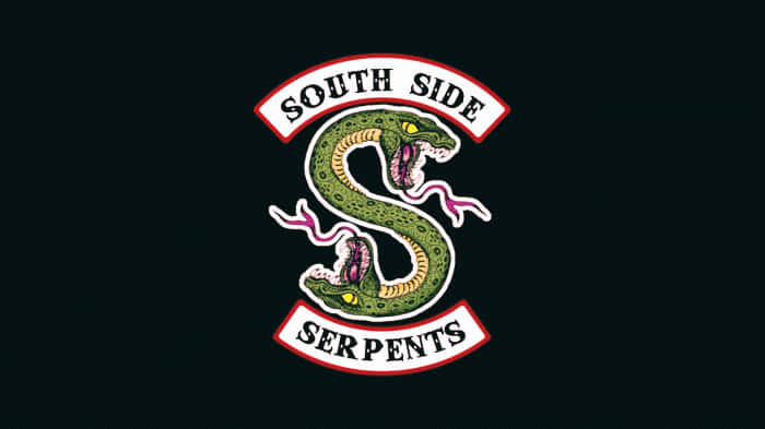 An Iconic Emblem Of Riverdale - The Southside Serpents Wallpaper