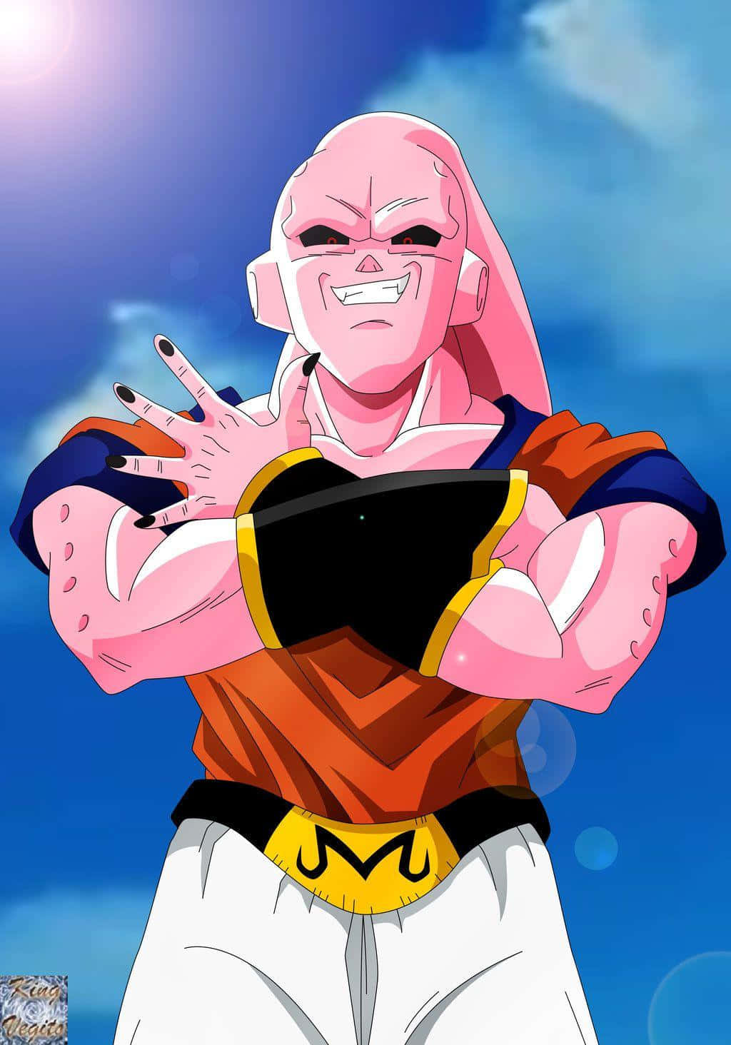 An Illustration Of Buu, A Meme Monster Wallpaper