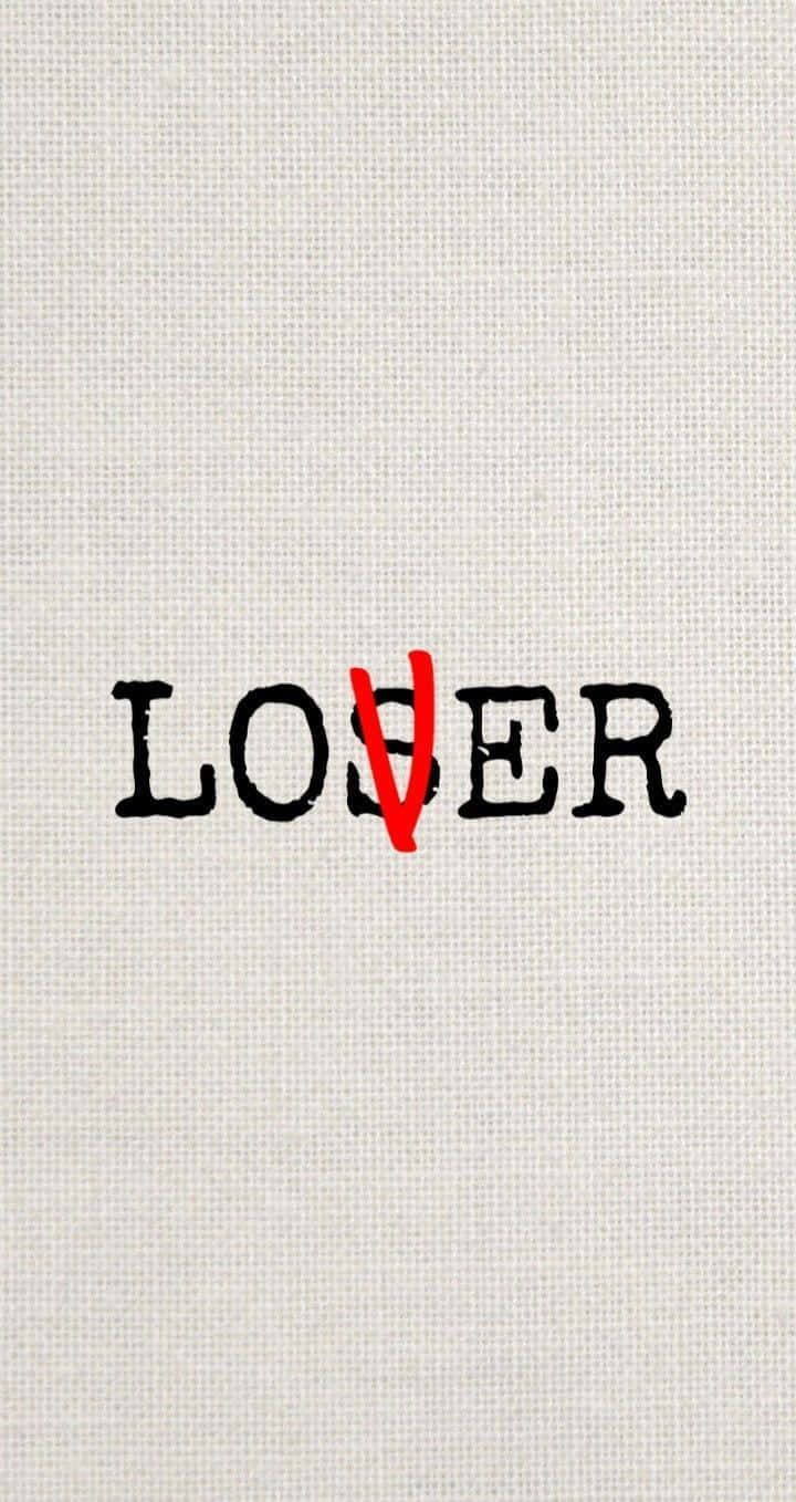 An Illustration Of The Troubling Paradox Of Being A Lover Loser Wallpaper