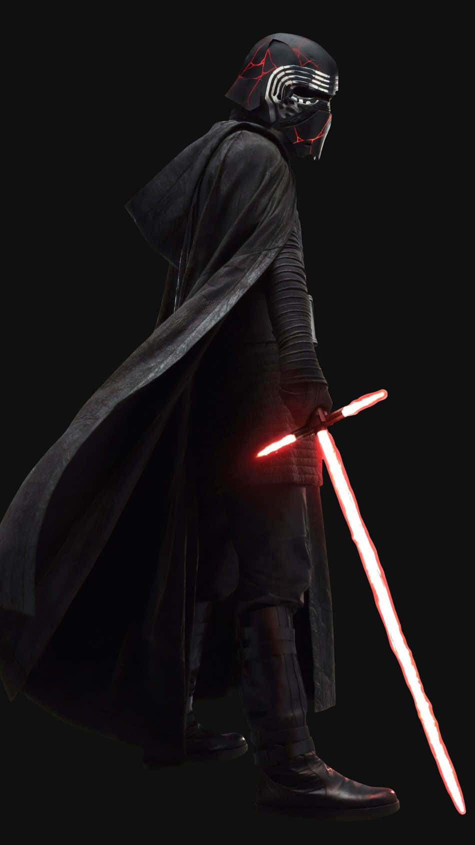 An Intense Look From Kylo Ren In The 4k Resolution Wallpaper