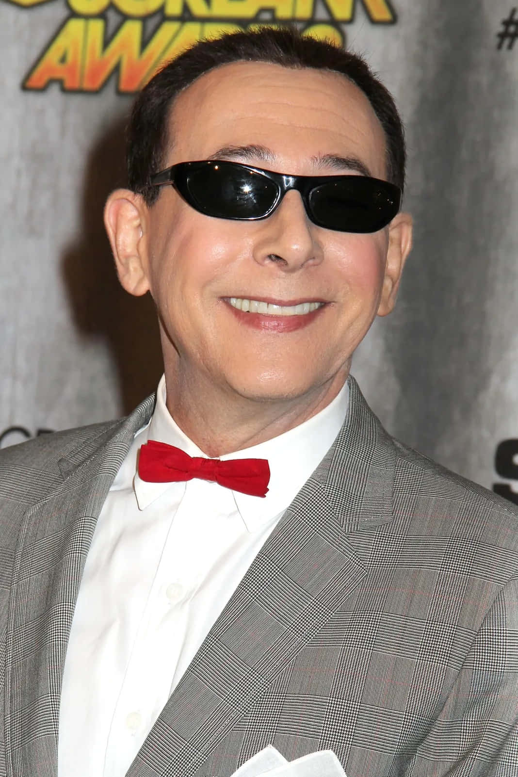 An Intensive Portrait Of Paul Reubens Wallpaper