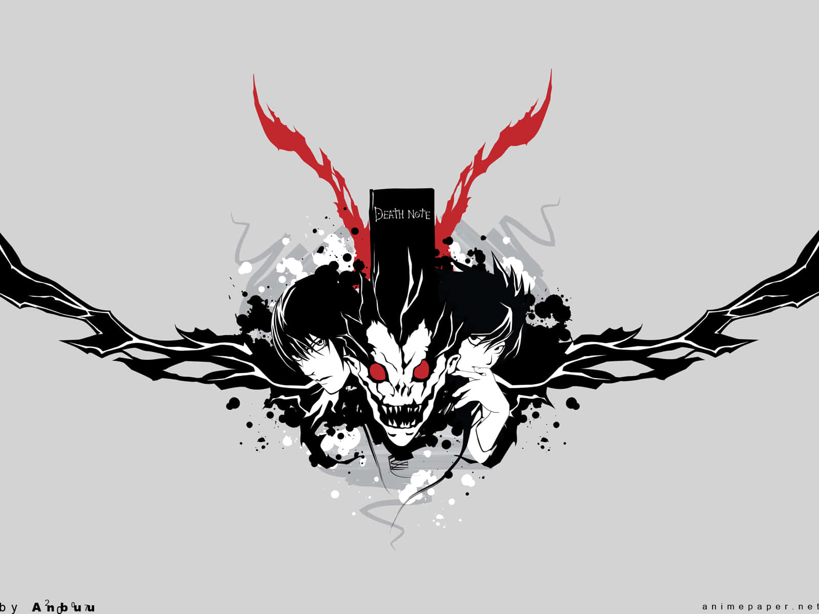 An Ominous-looking Shinigami Wallpaper