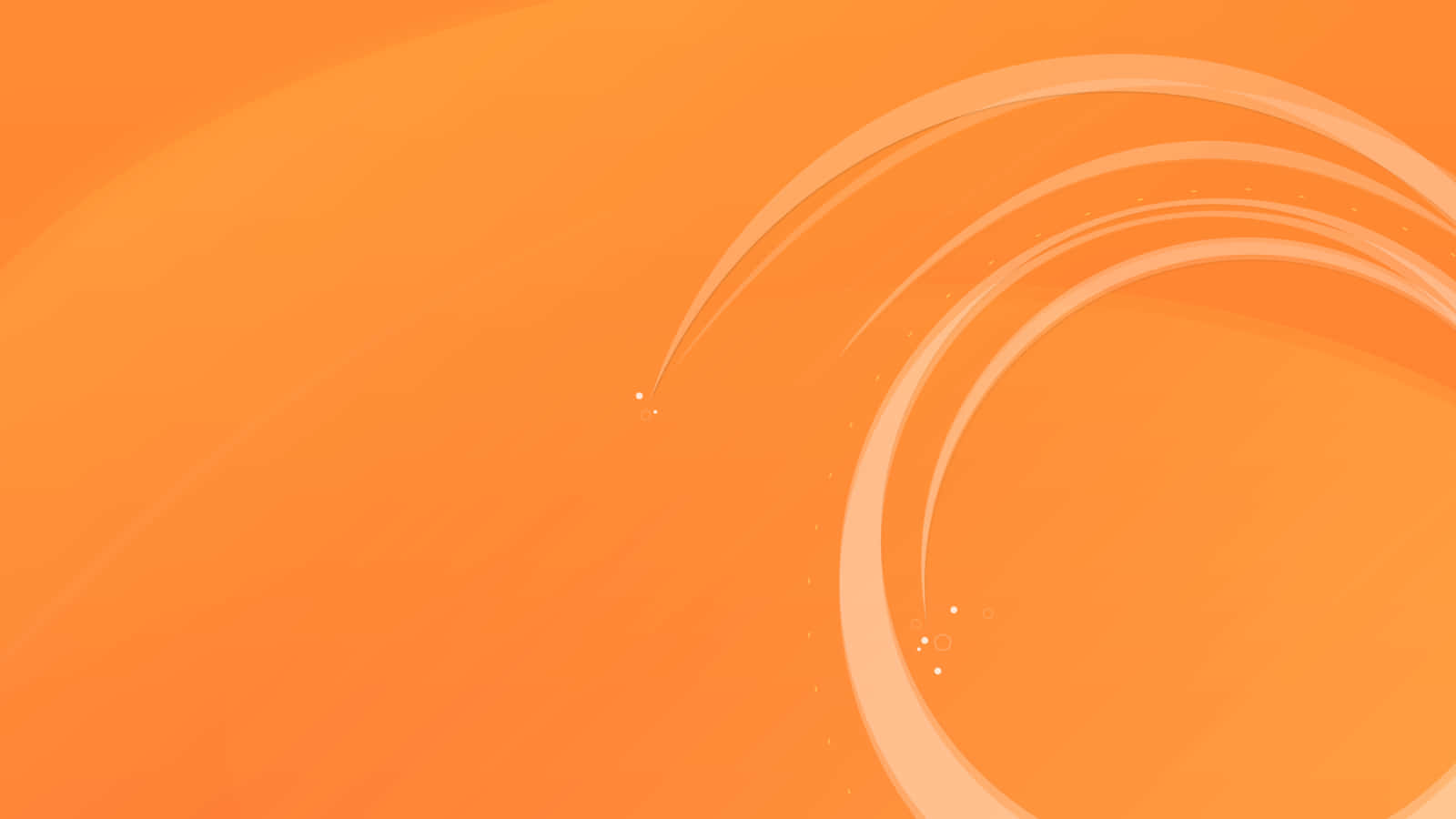 An Orange Background With A Swirling Pattern Wallpaper