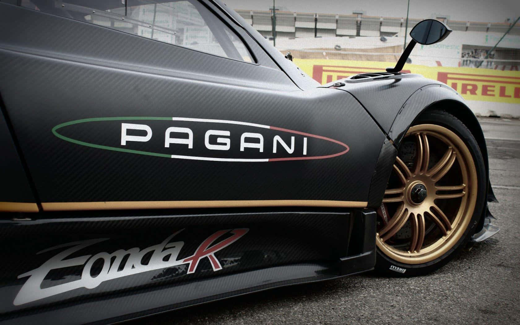 An Ultimate Symbol Of Speed - The Mesmerizing Pagani Zonda R Wallpaper