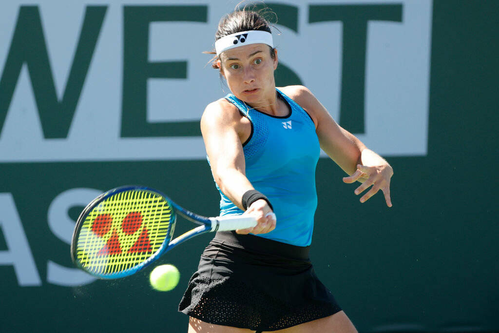 Anastasija Sevastova Playing Wallpaper