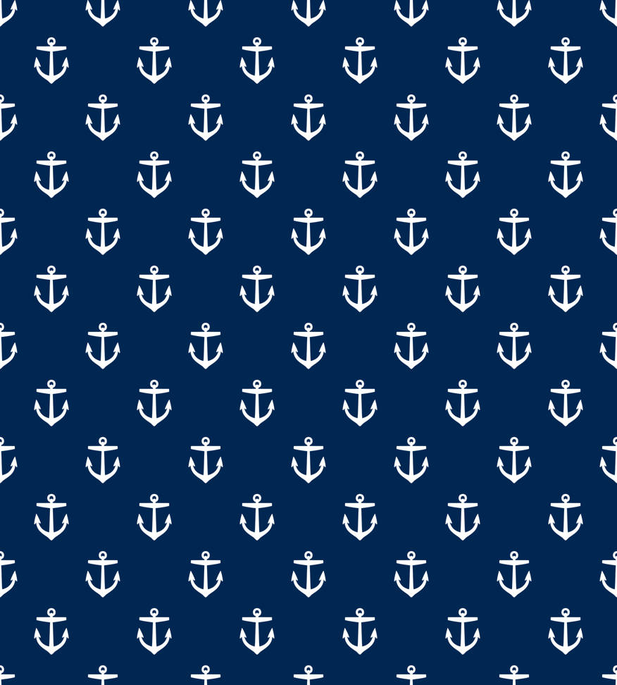 Anchor Aesthetic Dark Blue Hd Wallpaper